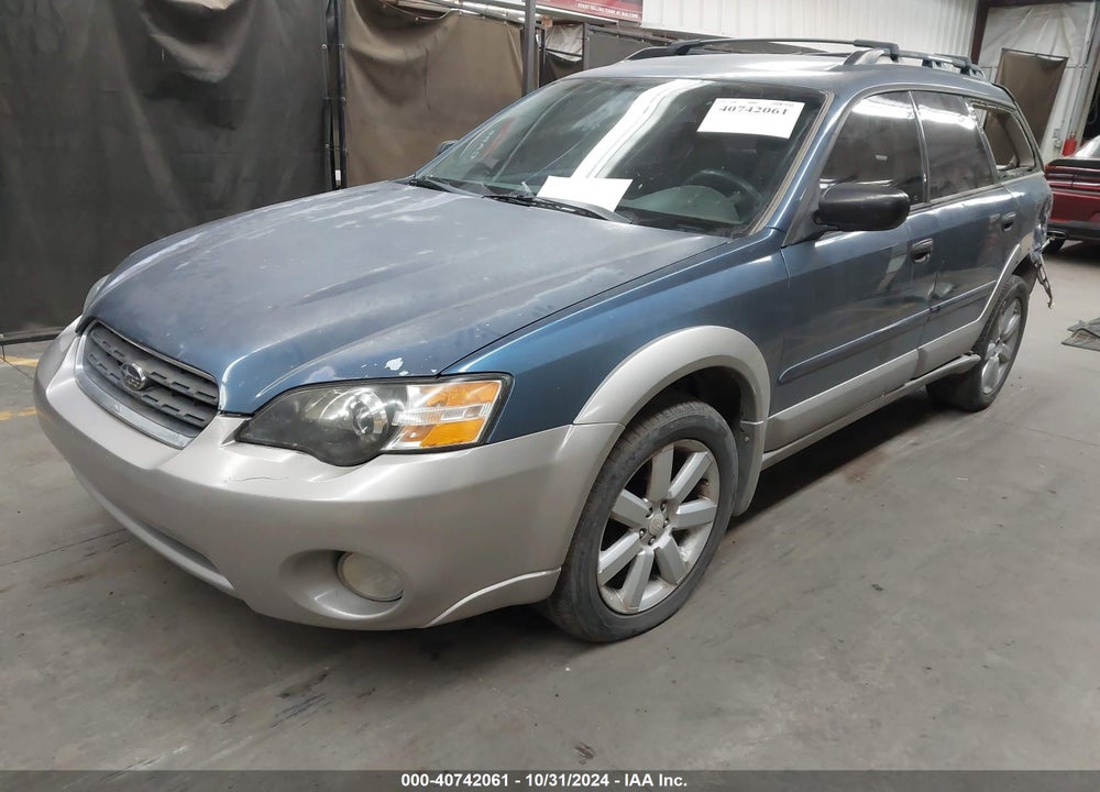 2006 SUBARU OUTBACK 2.5I VIN: 4S4BP61C167354895