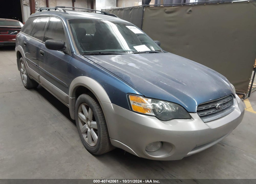 2006 SUBARU OUTBACK 2.5I VIN: 4S4BP61C167354895