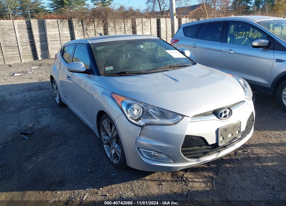 2017 HYUNDAI VELOSTER VALUE EDITION VIN: KMHTC6AD7HU322157
