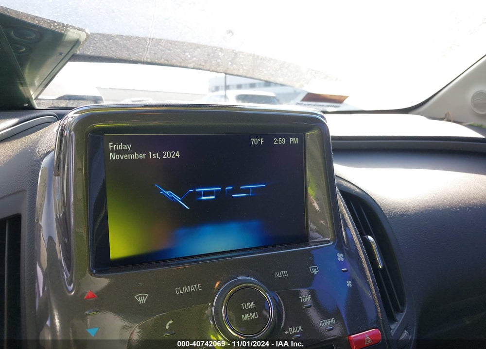 2015 CHEVROLET VOLT VIN: 1G1RC6E41FU137228