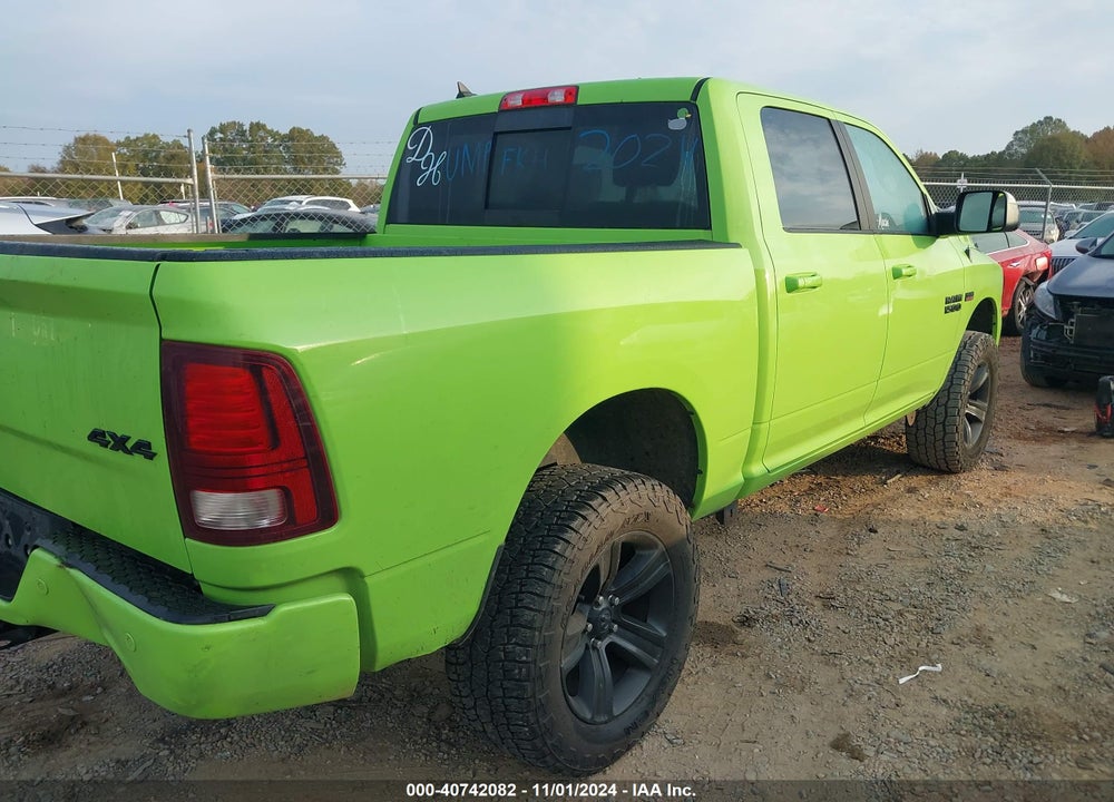 2017 RAM 1500 SPORT 4X4 5'7 BOX VIN: 1C6RR7MT5HS793622