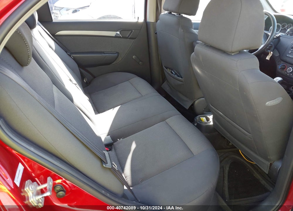 2009 CHEVROLET AVEO LT VIN: KL1TD56E69B389091