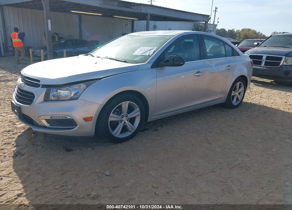 2015 CHEVROLET CRUZE 2LT AUTO VIN: 1G1PE5SB6F7176989
