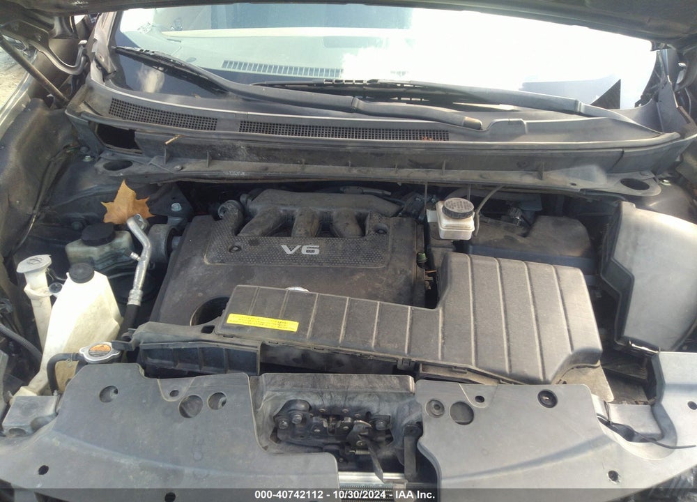 2012 NISSAN MURANO SV VIN: JN8AZ1MU8CW107459
