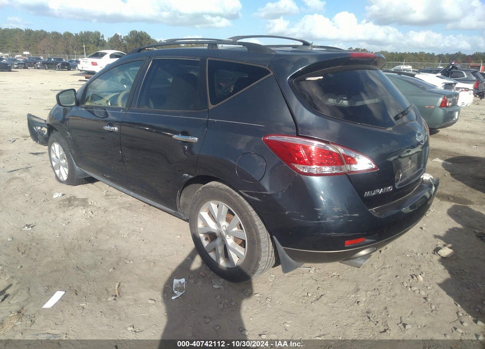 2012 NISSAN MURANO SV VIN: JN8AZ1MU8CW107459