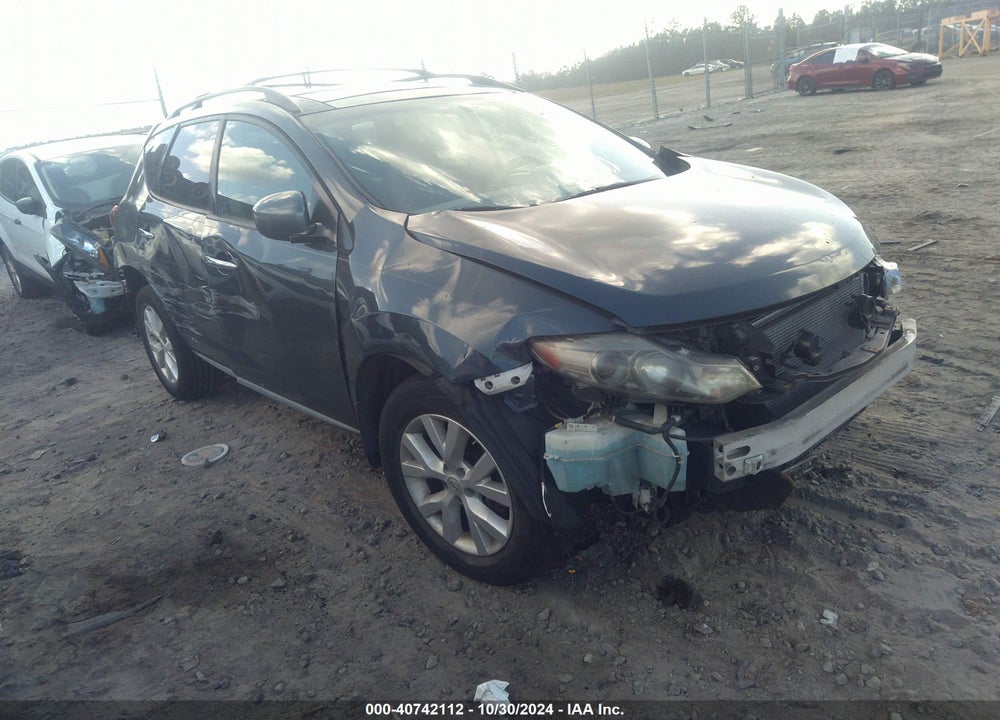 2012 NISSAN MURANO SV VIN: JN8AZ1MU8CW107459