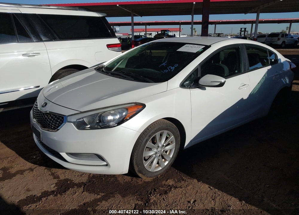 2016 KIA FORTE LX VIN: KNAFX4A66G5441514