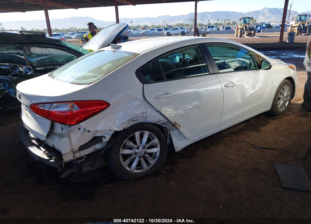 2016 KIA FORTE LX VIN: KNAFX4A66G5441514