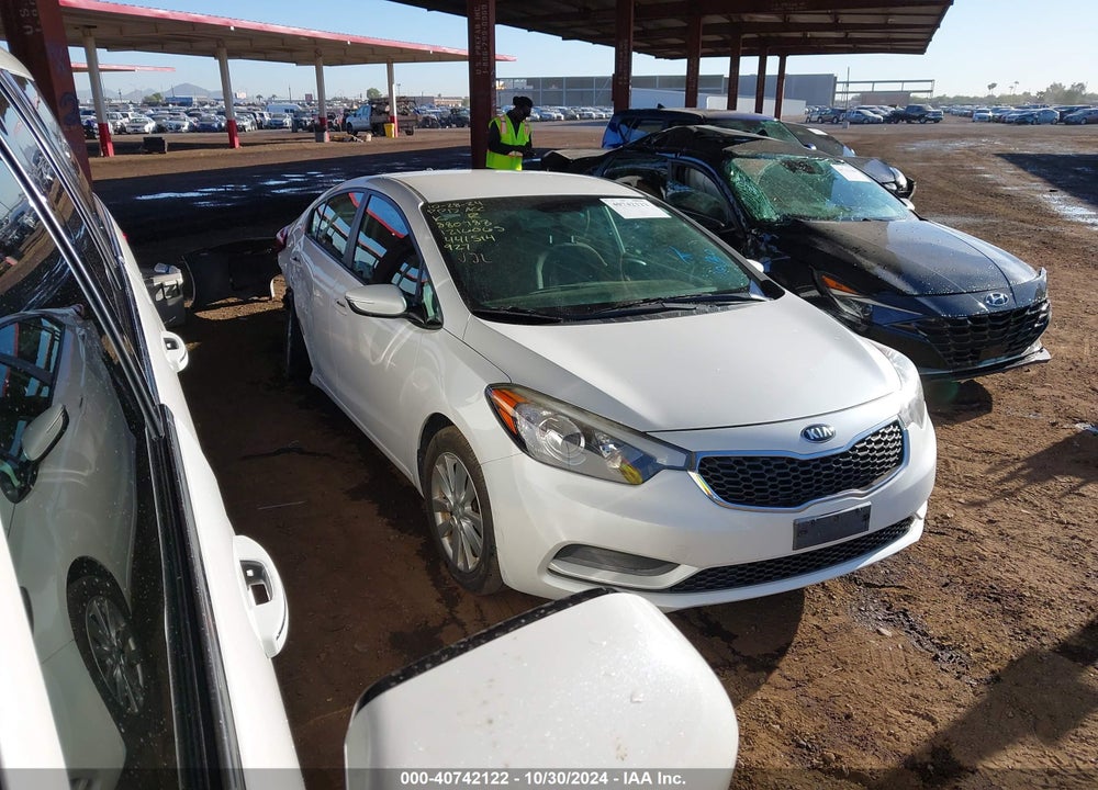 2016 KIA FORTE LX VIN: KNAFX4A66G5441514