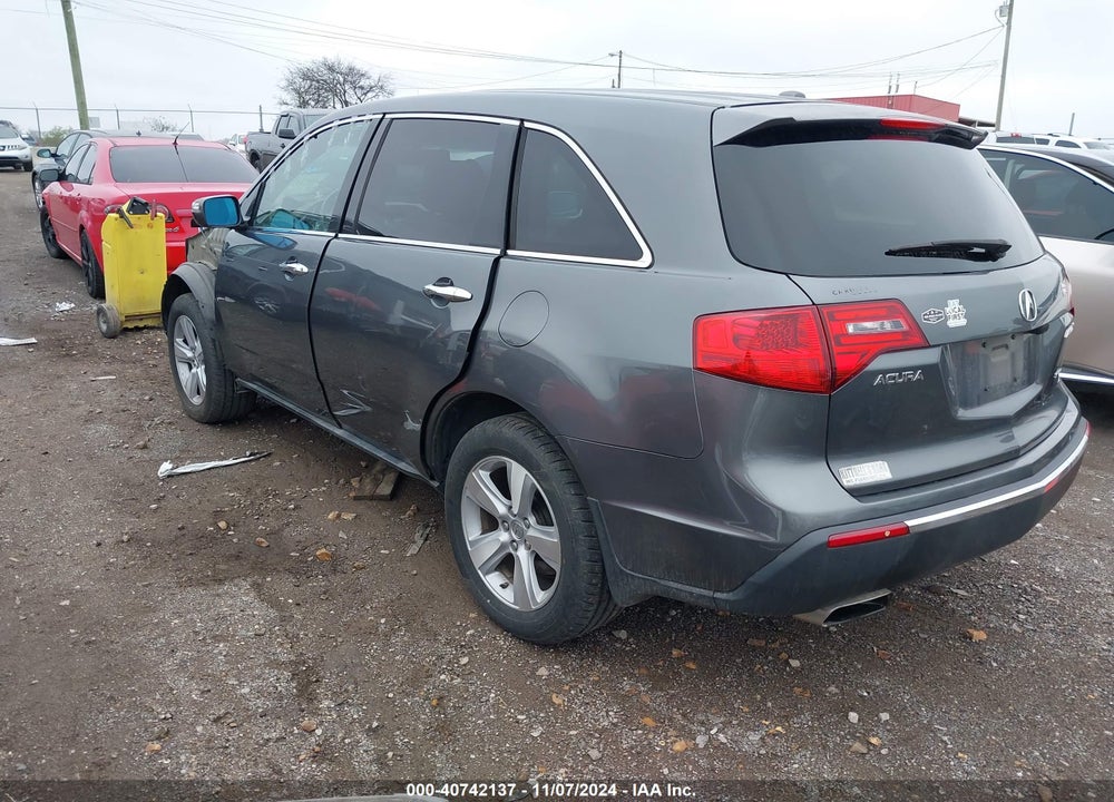 2010 ACURA MDX VIN: 2HNYD2H2XAH523364