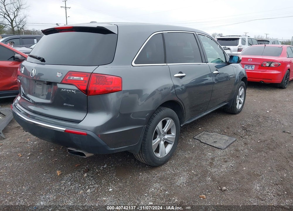 2010 ACURA MDX VIN: 2HNYD2H2XAH523364