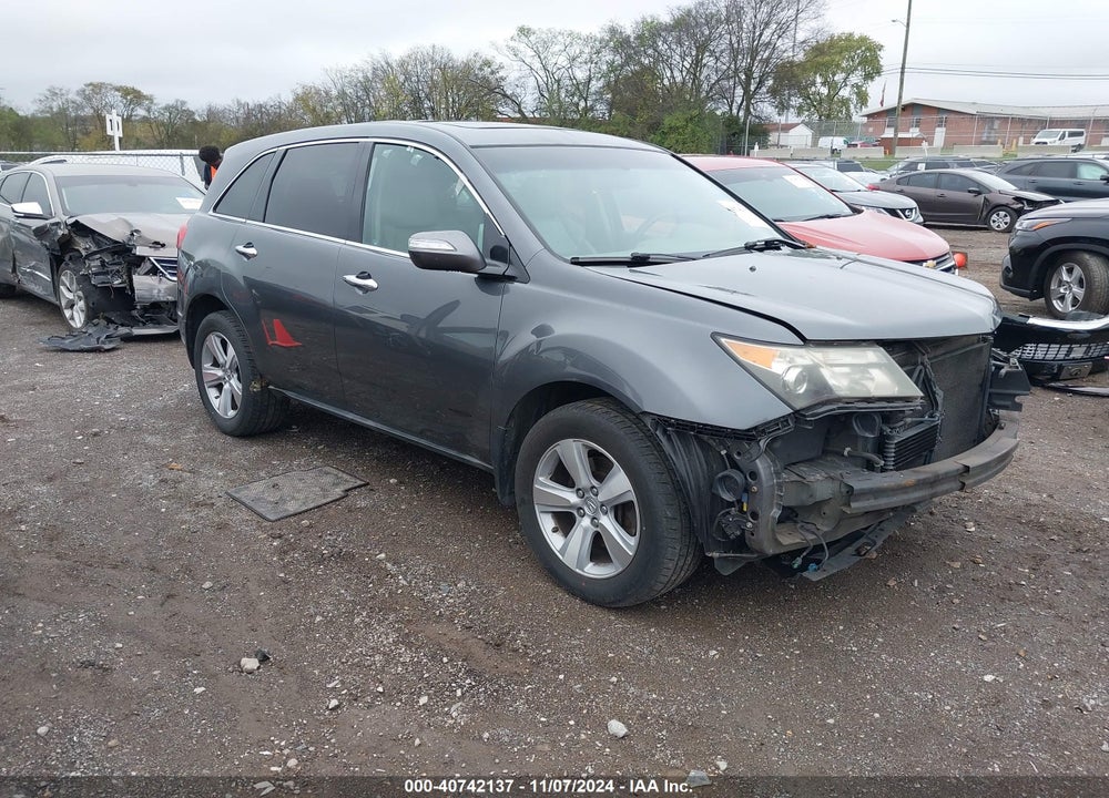 2010 ACURA MDX VIN: 2HNYD2H2XAH523364