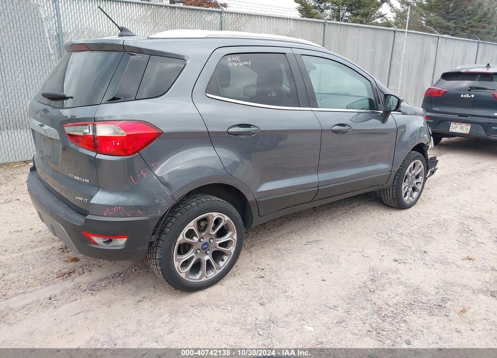 2018 FORD ECOSPORT TITANIUM VIN: MAJ6P1WL1JC201585