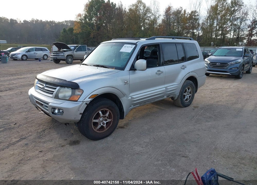 2002 MITSUBISHI MONTERO LIMITED VIN: JA4MW51R02J029144