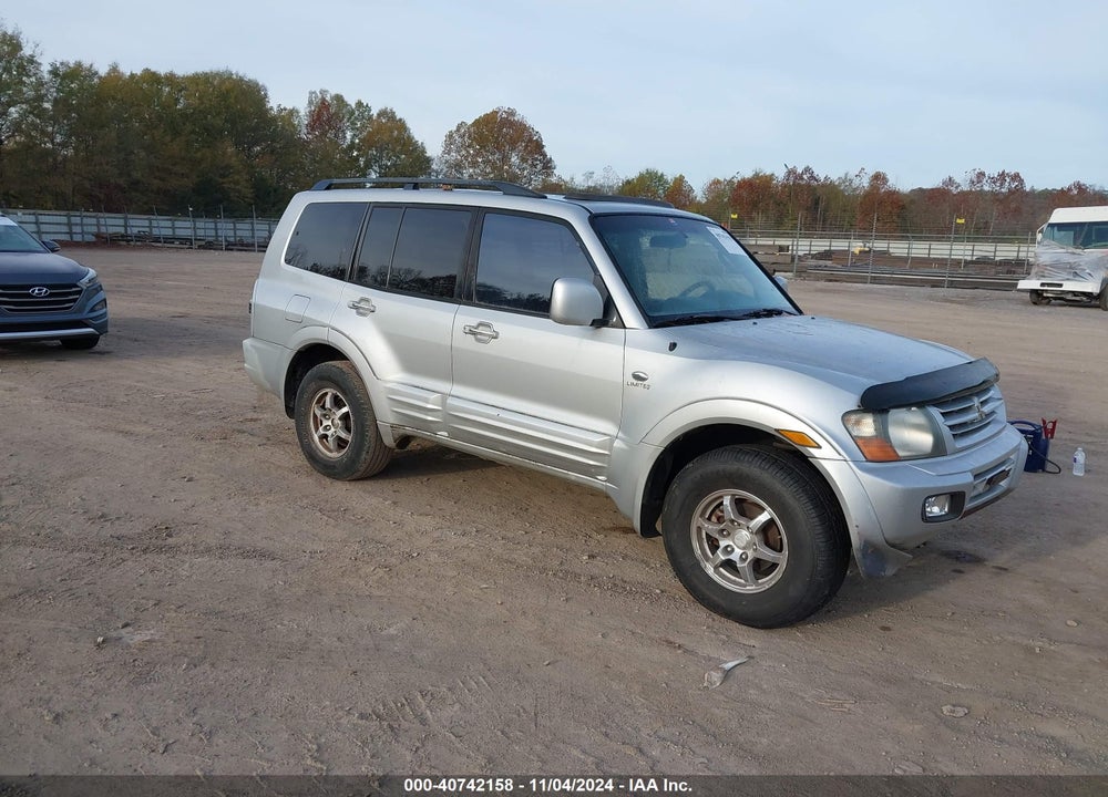 2002 MITSUBISHI MONTERO LIMITED VIN: JA4MW51R02J029144