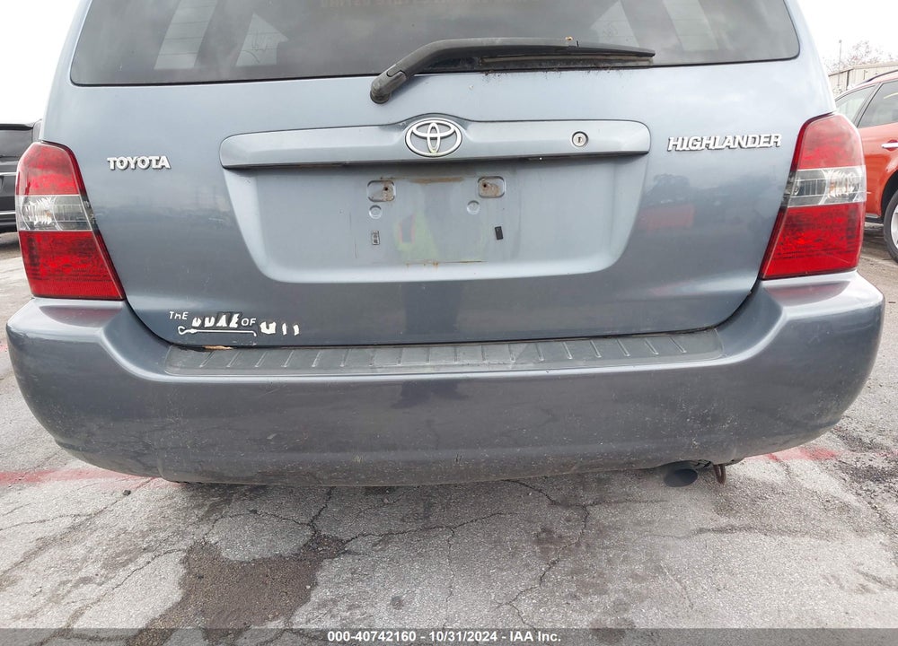 2006 TOYOTA HIGHLANDER VIN: JTEGD21A260144661