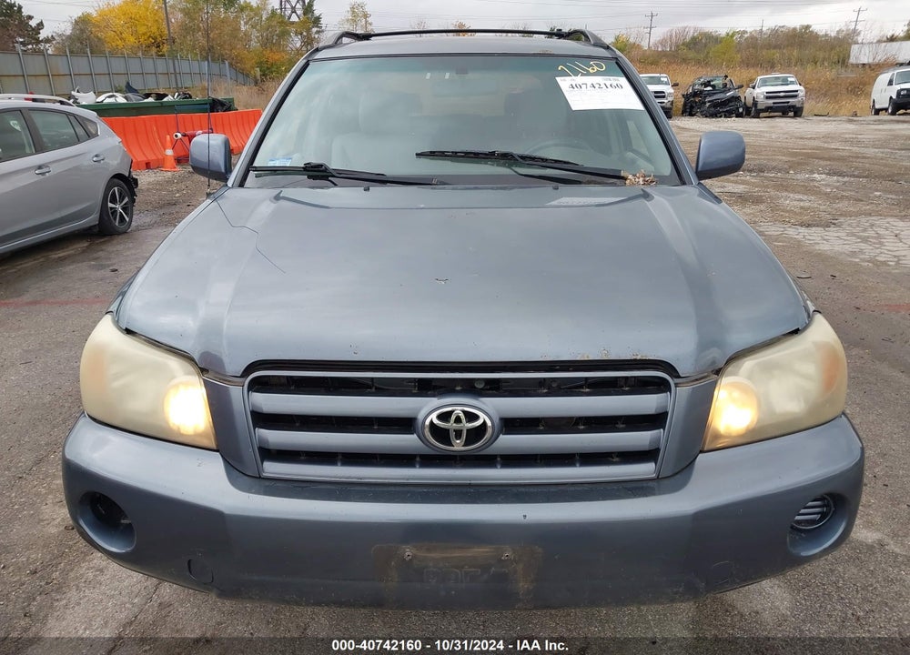 2006 TOYOTA HIGHLANDER VIN: JTEGD21A260144661