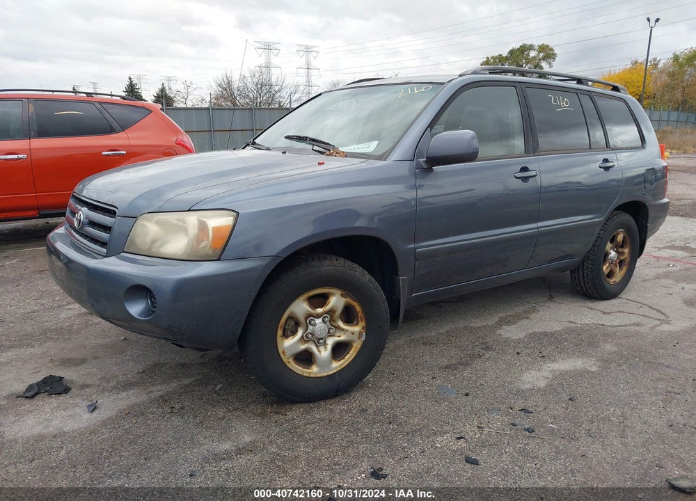 2006 TOYOTA HIGHLANDER VIN: JTEGD21A260144661