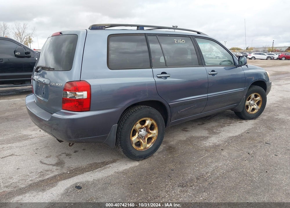 2006 TOYOTA HIGHLANDER VIN: JTEGD21A260144661