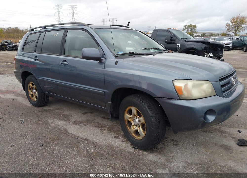2006 TOYOTA HIGHLANDER VIN: JTEGD21A260144661
