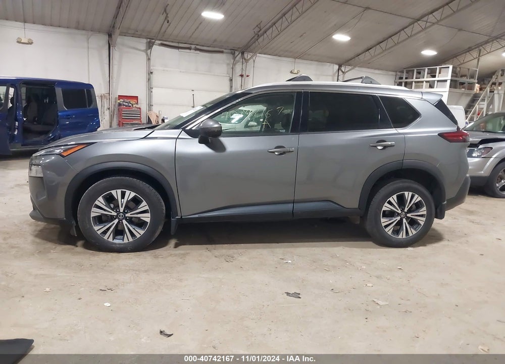 2021 NISSAN ROGUE SV INTELLIGENT AWD VIN: 5N1AT3BB7MC754461