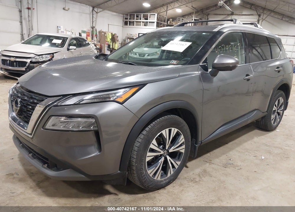 2021 NISSAN ROGUE SV INTELLIGENT AWD VIN: 5N1AT3BB7MC754461
