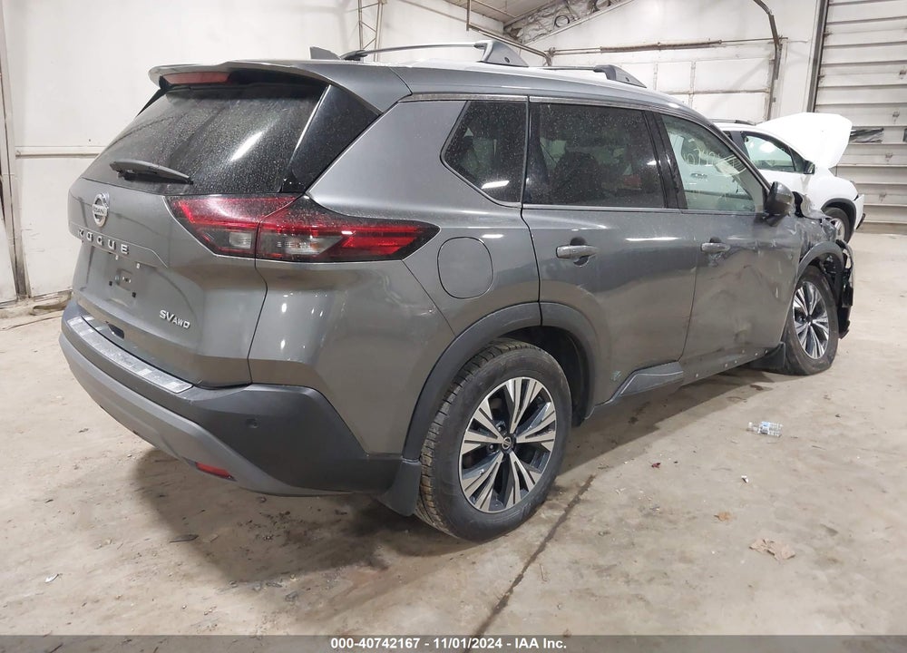 2021 NISSAN ROGUE SV INTELLIGENT AWD VIN: 5N1AT3BB7MC754461