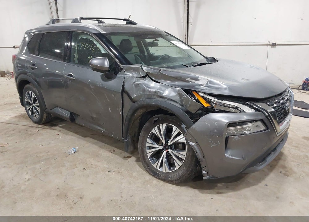 2021 NISSAN ROGUE SV INTELLIGENT AWD VIN: 5N1AT3BB7MC754461