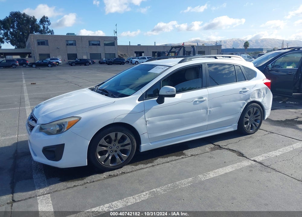 2014 SUBARU IMPREZA 2.0I SPORT PREMIUM VIN: JF1GPAL69EH324529
