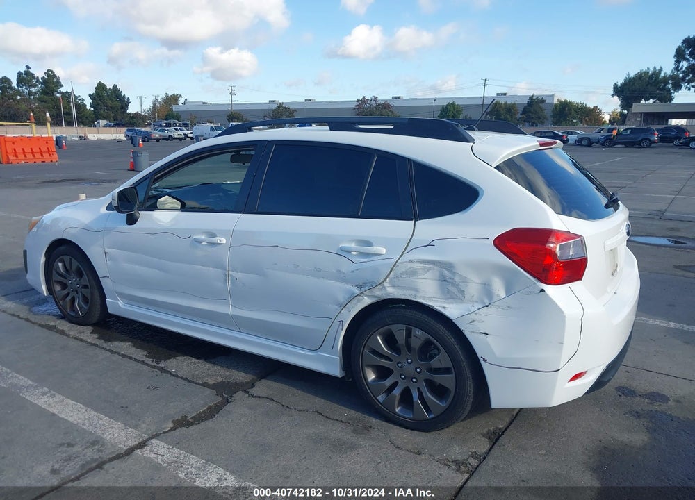 2014 SUBARU IMPREZA 2.0I SPORT PREMIUM VIN: JF1GPAL69EH324529