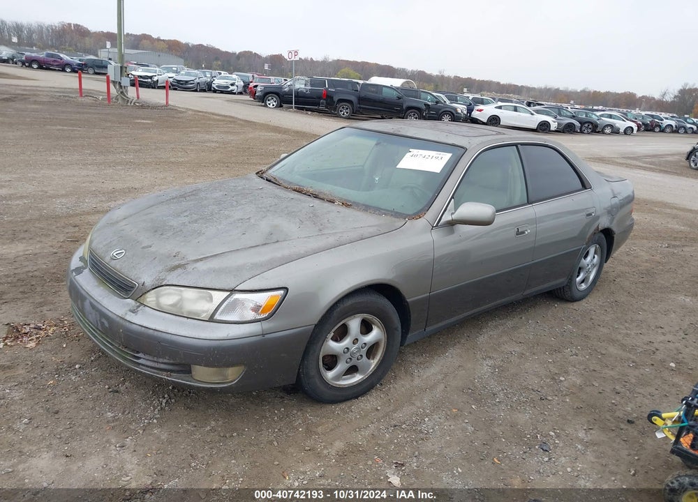 1997 LEXUS ES 300 VIN: JT8BF22G9V0009217