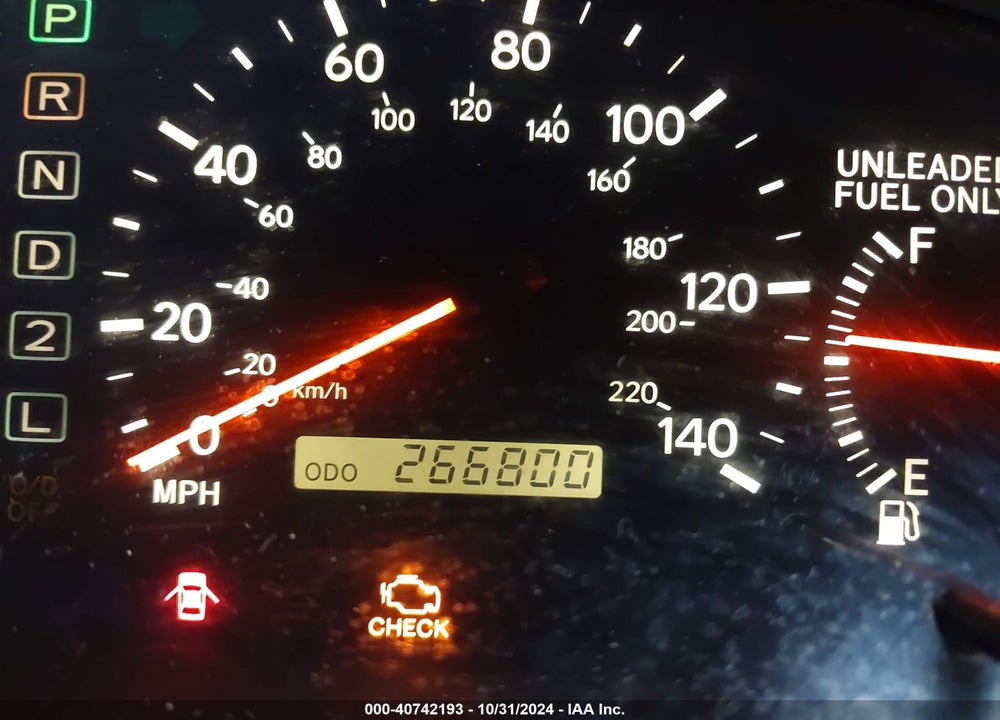 1997 LEXUS ES 300 VIN: JT8BF22G9V0009217