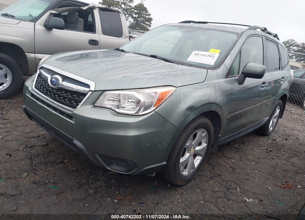 2015 SUBARU FORESTER 2.5I PREMIUM VIN: JF2SJAFC9FH497185