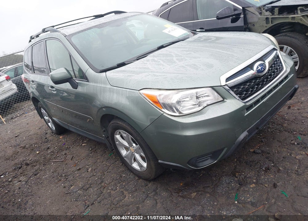 2015 SUBARU FORESTER 2.5I PREMIUM VIN: JF2SJAFC9FH497185