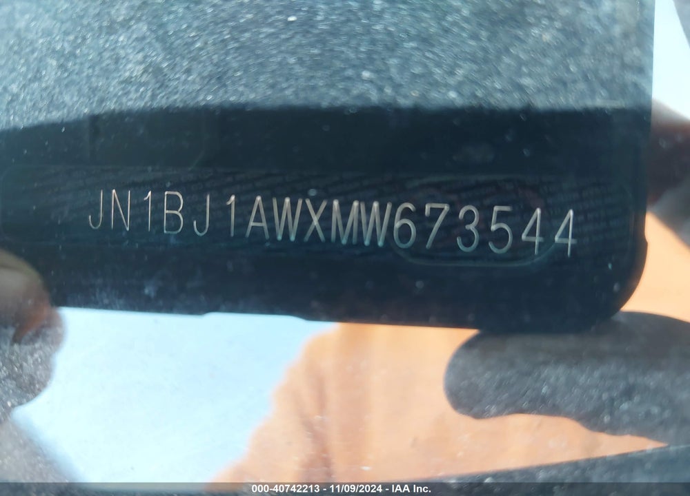 2021 NISSAN ROGUE SPORT S AWD XTRONIC CVT VIN: JN1BJ1AWXMW673544