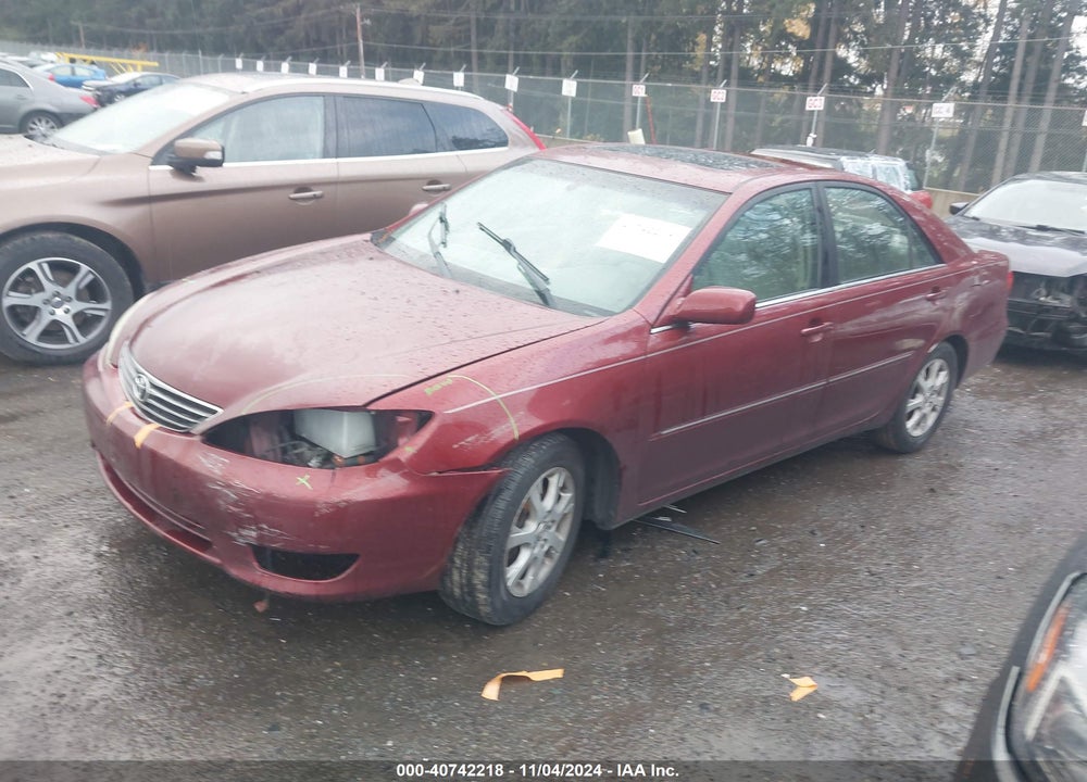 2005 TOYOTA CAMRY XLE V6 VIN: 4T1BF30K15U085257