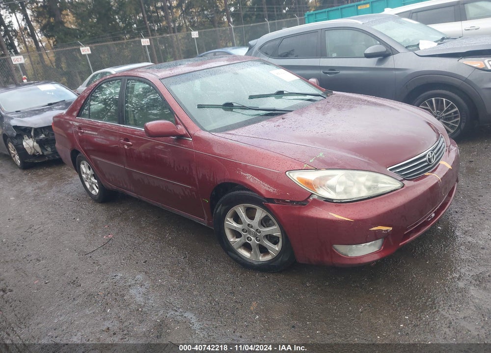 2005 TOYOTA CAMRY XLE V6 VIN: 4T1BF30K15U085257