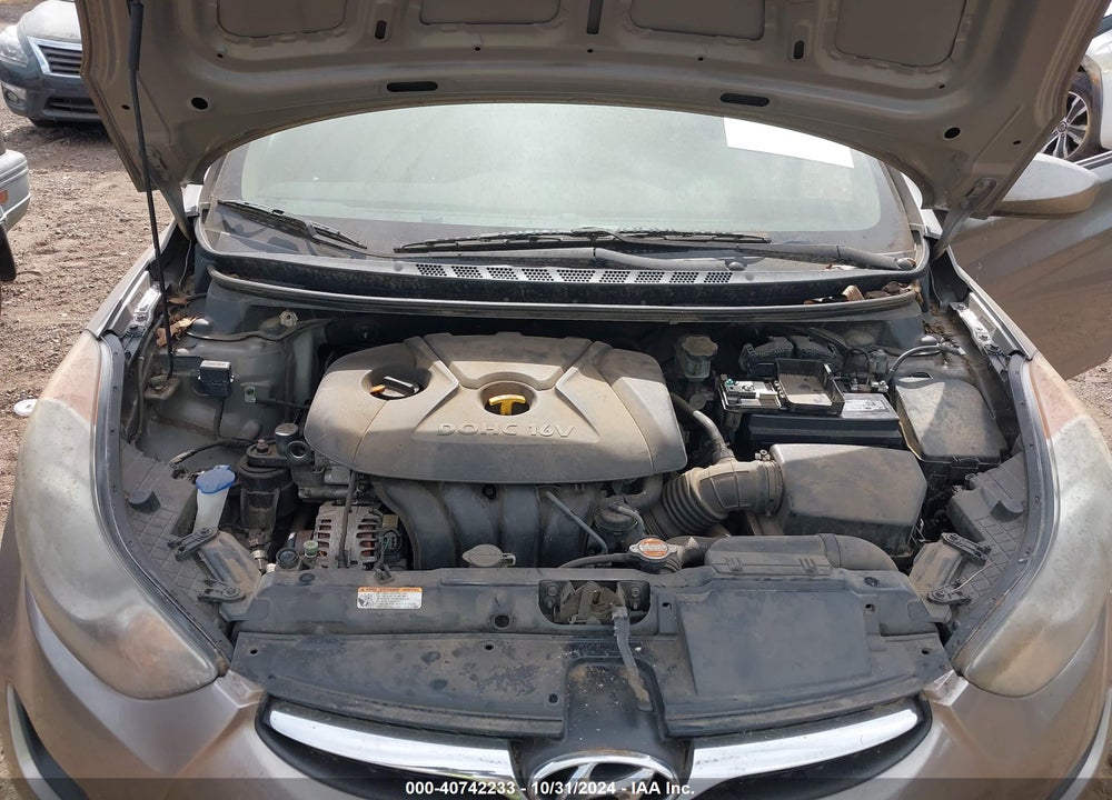 2012 HYUNDAI ELANTRA GLS VIN: 5NPDH4AE6CH074493