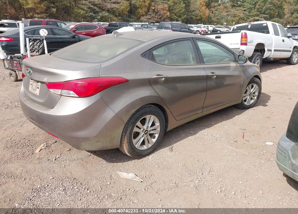 2012 HYUNDAI ELANTRA GLS VIN: 5NPDH4AE6CH074493