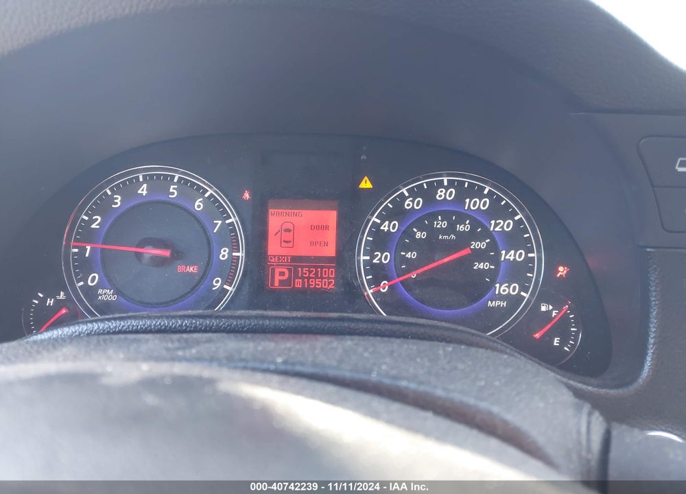 2009 INFINITI G37 JOURNEY VIN: JNKCV64E19M603938