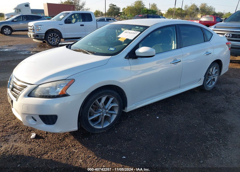 2013 NISSAN SENTRA SR VIN: 3N1AB7AP3DL621683