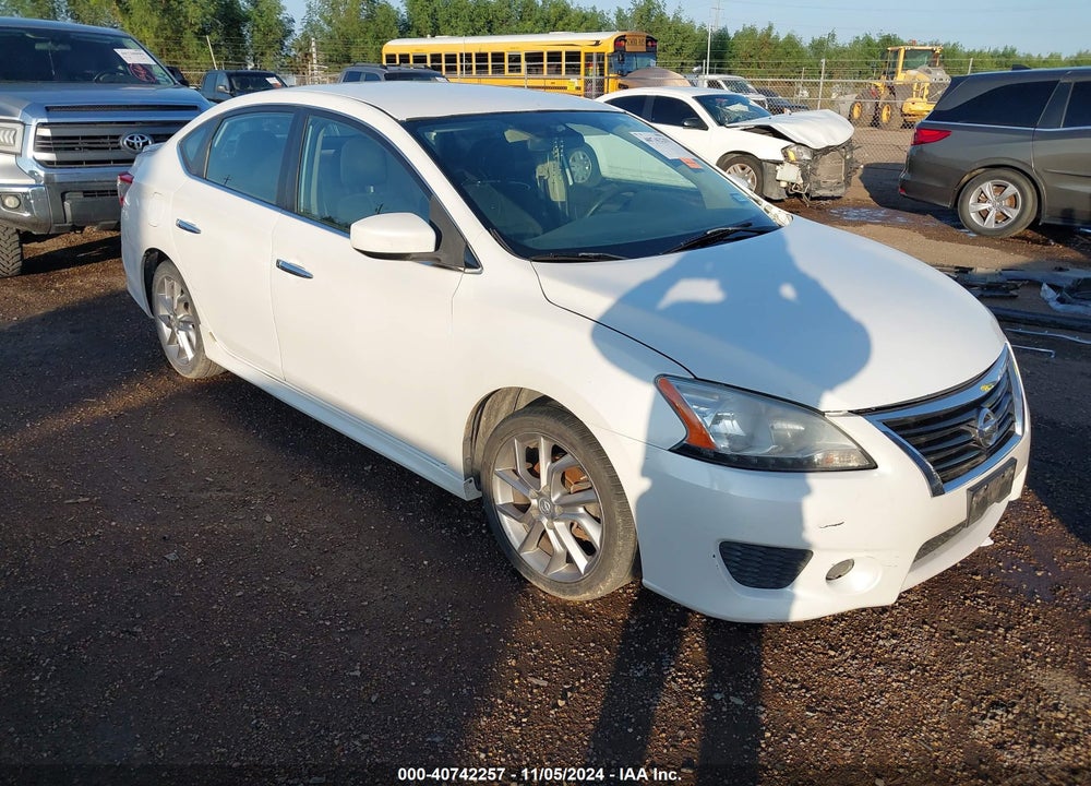 2013 NISSAN SENTRA SR VIN: 3N1AB7AP3DL621683