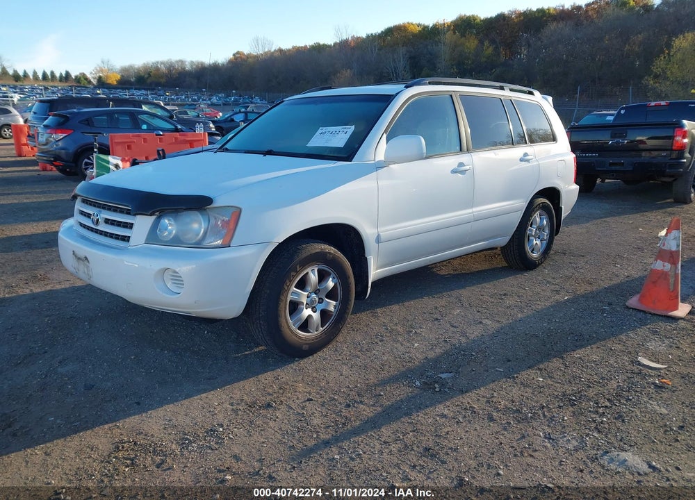 2003 TOYOTA HIGHLANDER V6 VIN: JTEGF21A230082507