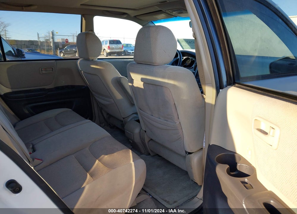 2003 TOYOTA HIGHLANDER V6 VIN: JTEGF21A230082507