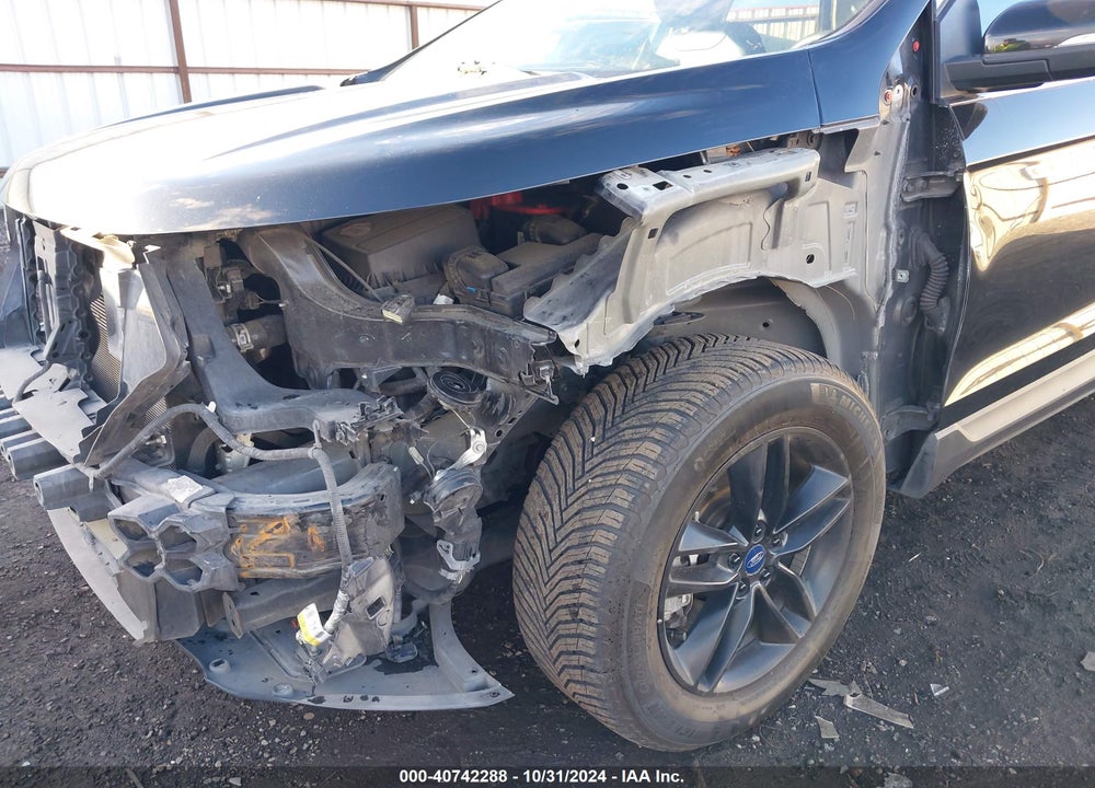 2015 FORD EDGE SEL VIN: 2FMTK4J87FBB42545
