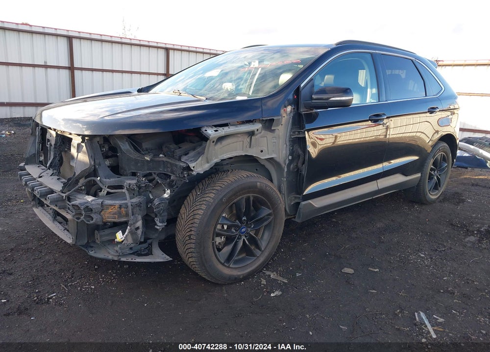 2015 FORD EDGE SEL VIN: 2FMTK4J87FBB42545