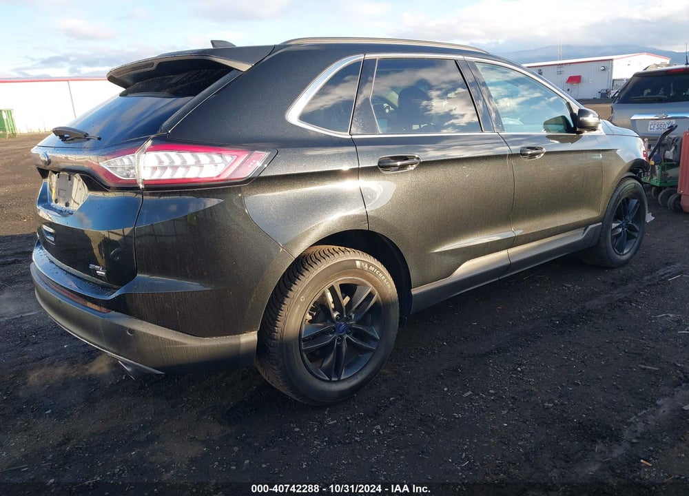 2015 FORD EDGE SEL VIN: 2FMTK4J87FBB42545