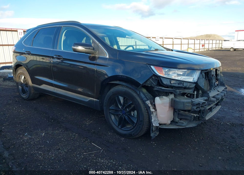 2015 FORD EDGE SEL VIN: 2FMTK4J87FBB42545