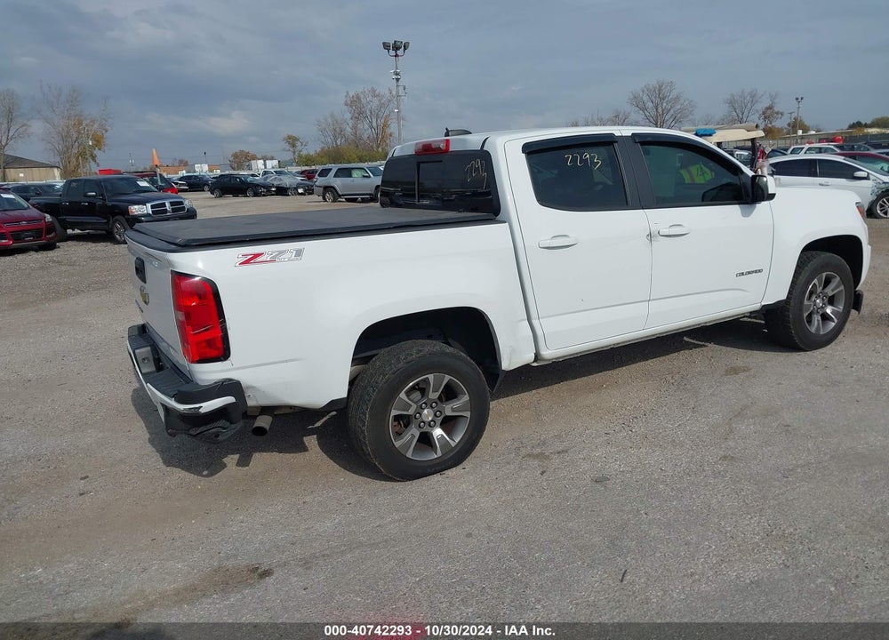 2020 CHEVROLET COLORADO 4WD SHORT BOX Z71 VIN: 1GCGTDEN9L1100324