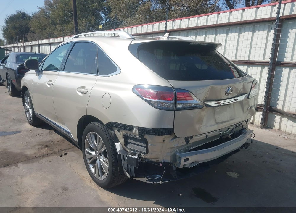 2013 LEXUS RX 350 VIN: 2T2ZK1BA8DC103865